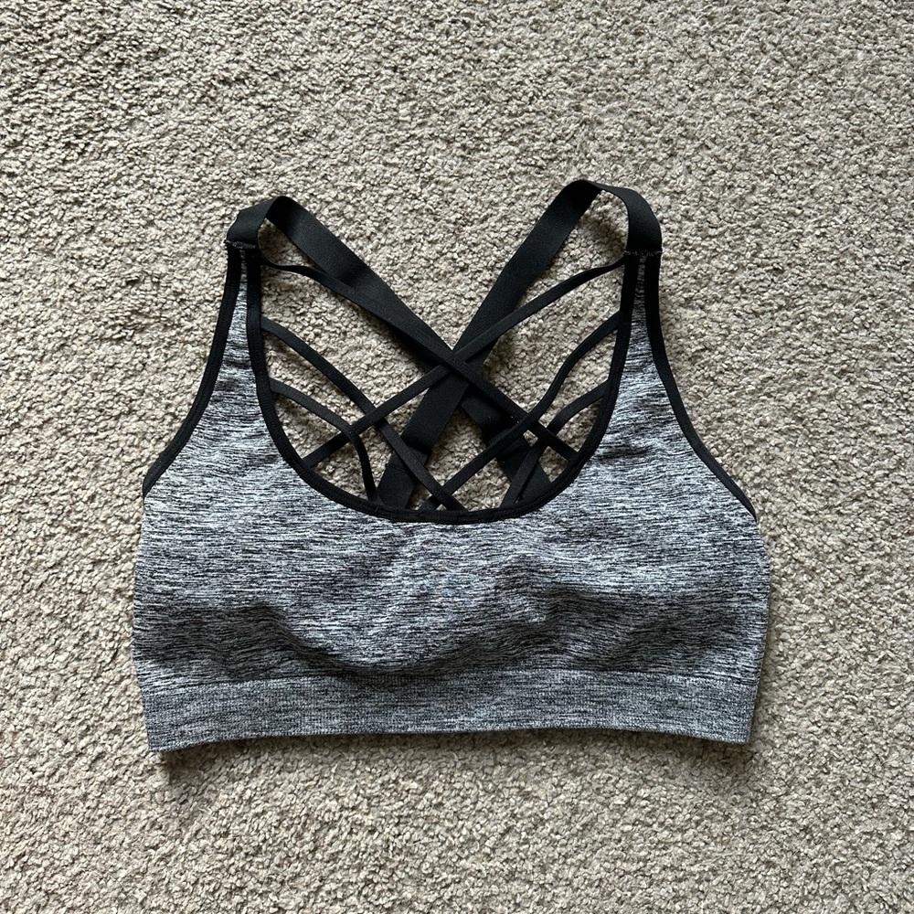 Strappy Victoria’s Secret sports bra